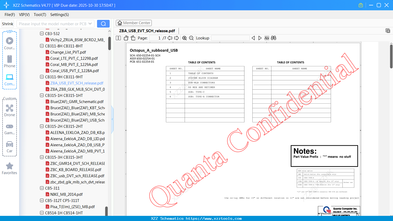 Laptop ACER ZBA_USB_EVT_SCH_release